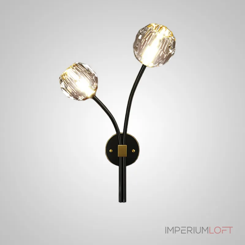 Настенный светильник RH E WALL L2 Left Black от ImperiumLoft Настенный светильник RH E WALL L2 Left Black от ImperiumLoft