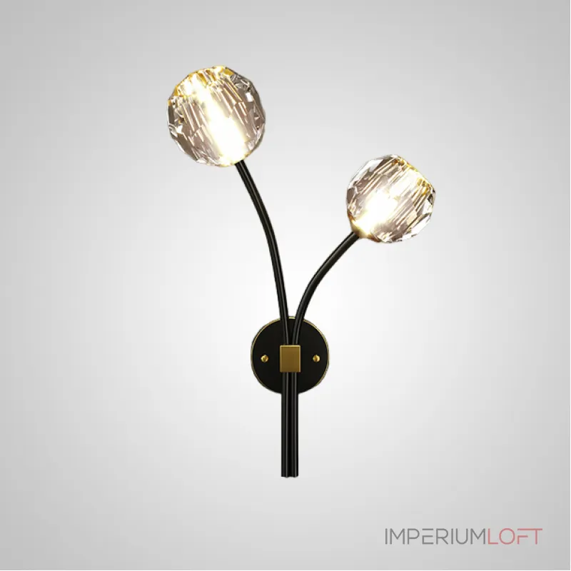 Настенный светильник RH E WALL L2 Right Black от ImperiumLoft Настенный светильник RH E WALL L2 Right Black от ImperiumLoft