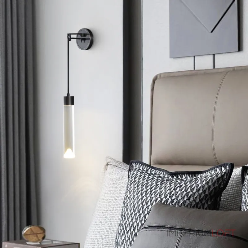 Настенный светильник SAKRIS WALL Black от ImperiumLoft