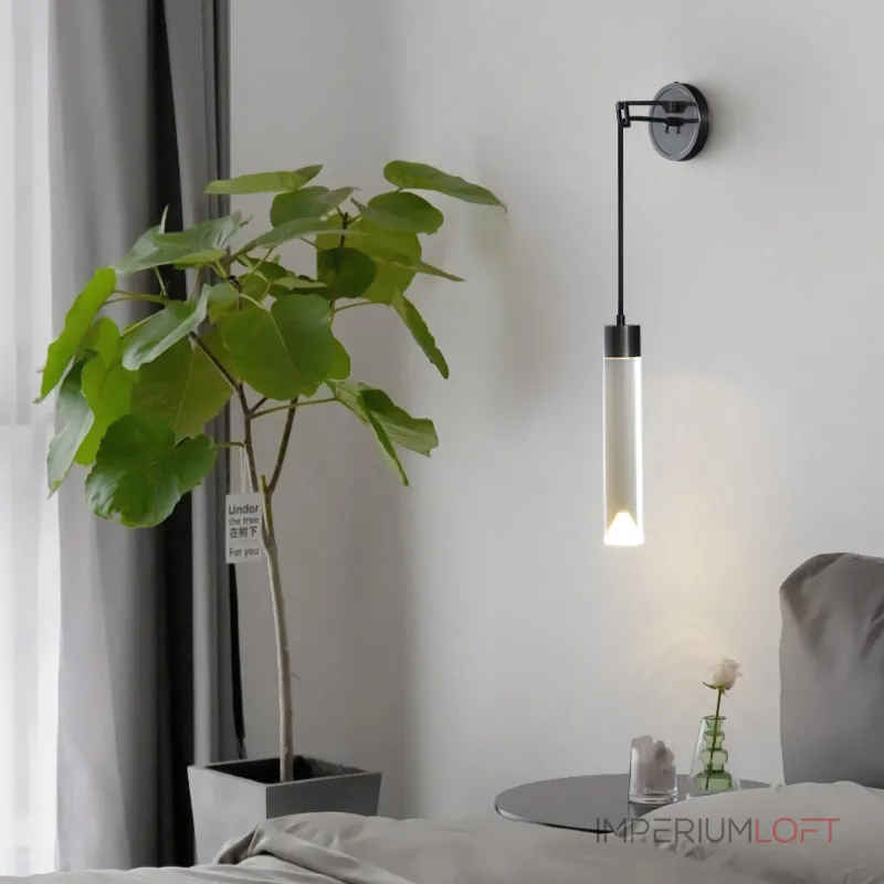 Настенный светильник SAKRIS WALL Black от ImperiumLoft