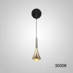 Настенный светильник CAI WALL Brass 3000К от ImperiumLoft