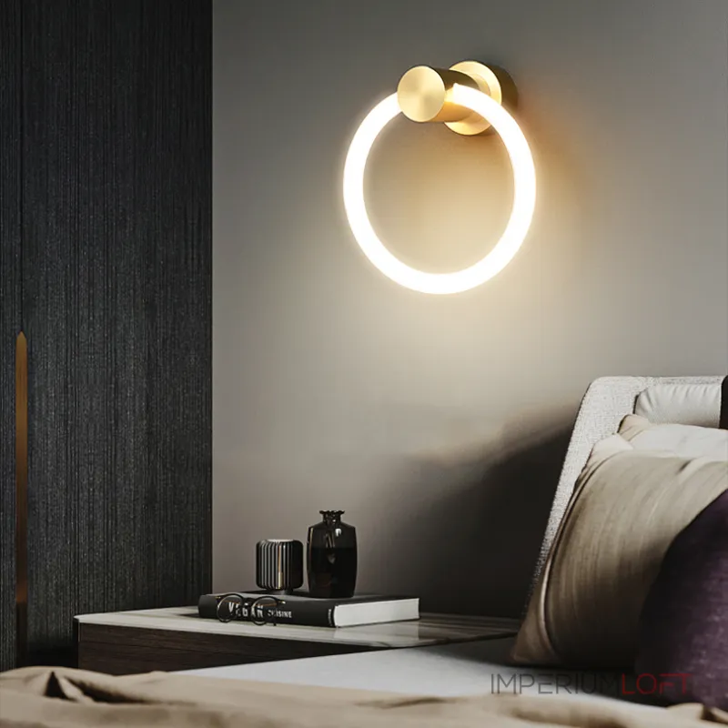 Настенный светильник DAMON WALL Black от ImperiumLoft