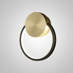 Настенный светильник WOLKE SMALL D20 Black от ImperiumLoft