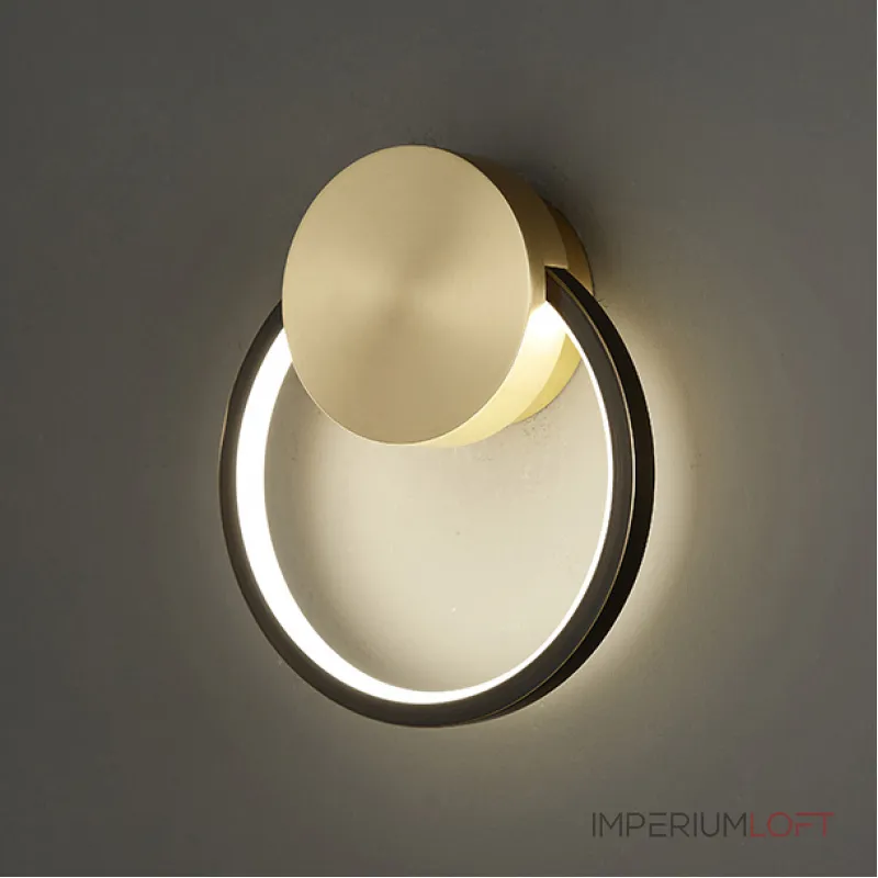 Настенный светильник WOLKE SMALL D20 Black от ImperiumLoft