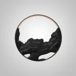 Настенный светильник ARNAR D81,5 Black от ImperiumLoft