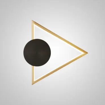 Настенный светильник WOLKE WIDE L28 Brass