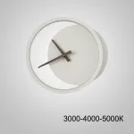 Настенный светильник CLOCK White Трехцветный свет от ImperiumLoft