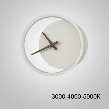 Настенный светильник CLOCK White Трехцветный свет
