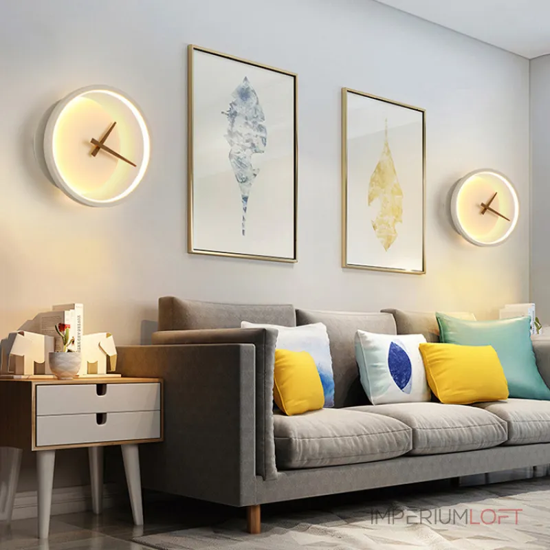 Настенный светильник CLOCK White 3000К от ImperiumLoft