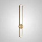 Настенный светильник HEIDY L H90 Brass от ImperiumLoft