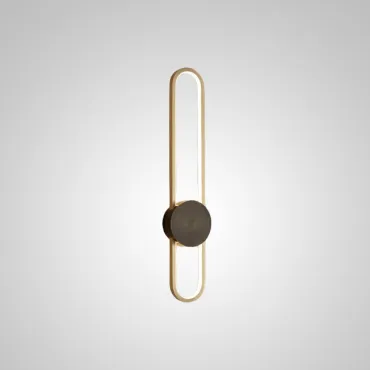 Настенный светильник HEIDY L H60 Brass Black