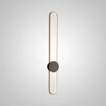 Настенный светильник HEIDY L H90 Brass Black Настенный светильник HEIDY L H90 Brass Black