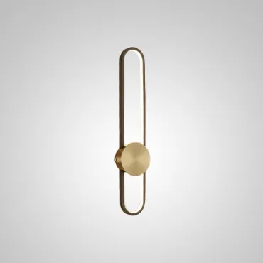 Настенный светильник HEIDY L H60 Black Brass