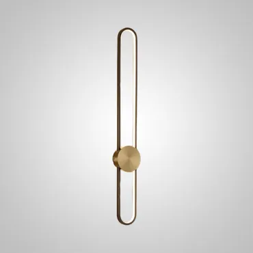 Настенный светильник HEIDY L H90 Black Brass