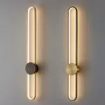 Настенный светильник HEIDY L H90 Brass Black от ImperiumLoft