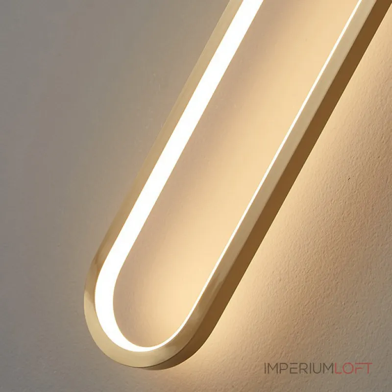 Настенный светильник HEIDY L H90 Brass Black от ImperiumLoft