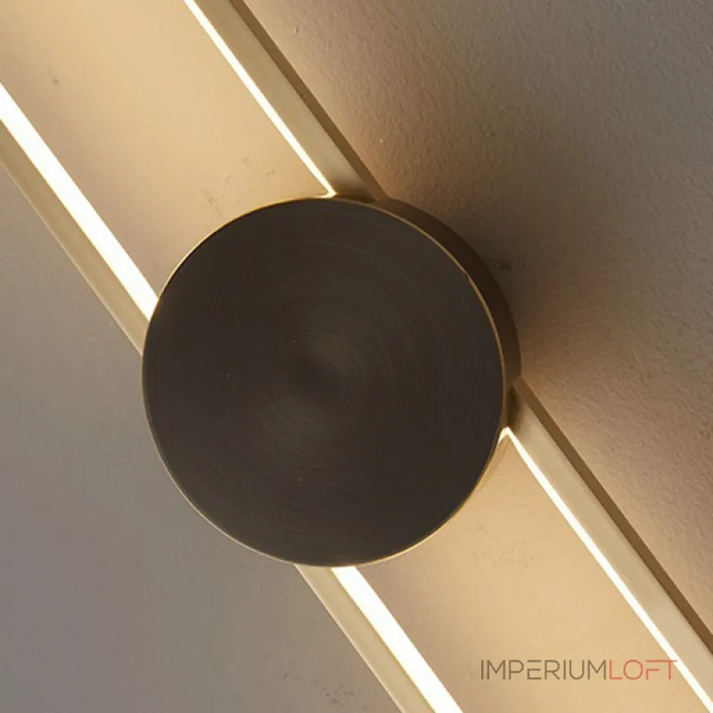 Настенный светильник HEIDY L H90 Brass Black от ImperiumLoft