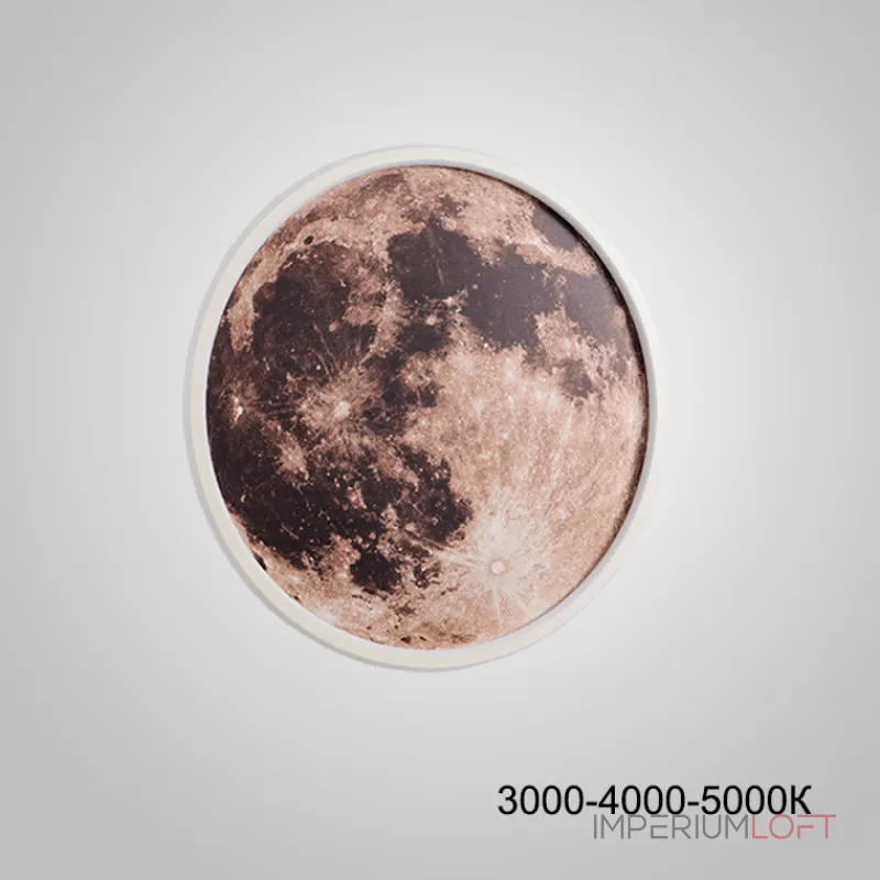 Настенный светильник COSMOS B Луна D30 Трехцветный свет от ImperiumLoft Настенный светильник COSMOS B Луна D30 Трехцветный свет от ImperiumLoft
