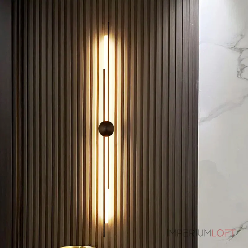 Настенный светильник TINUS H63 Brass от ImperiumLoft