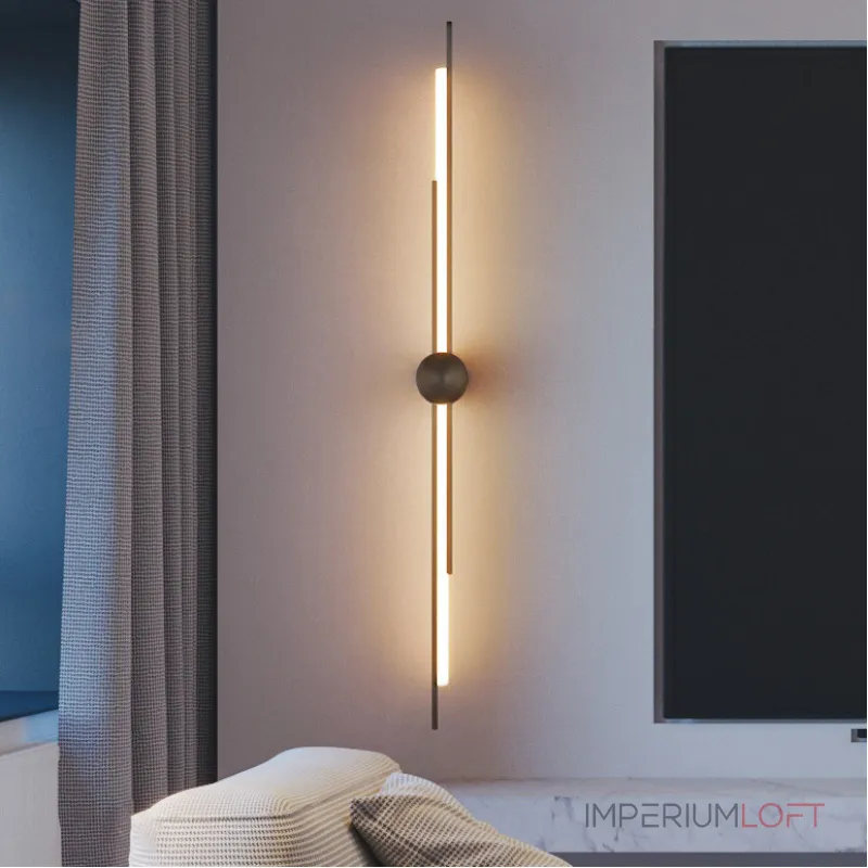 Настенный светильник TINUS H63 Brass от ImperiumLoft