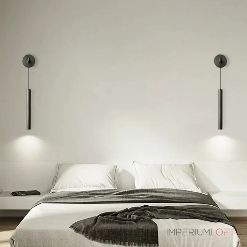 Настенный светильник ASKER Black от ImperiumLoft Настенный светильник ASKER Black от ImperiumLoft