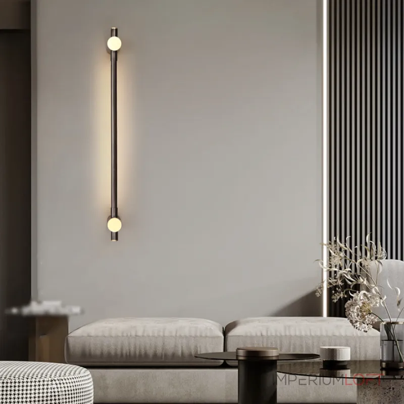 Настенный светильник JARED H60 Brass от ImperiumLoft