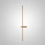 Настенный светильник GIA PAIR H120 Left Brass от ImperiumLoft