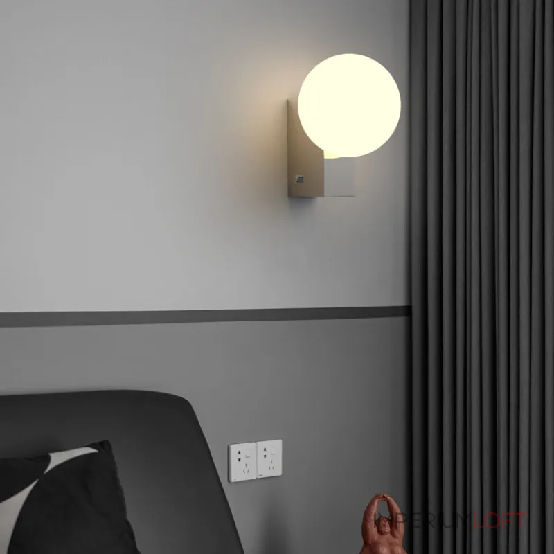 Настенный светильник PACO Chrome от ImperiumLoft