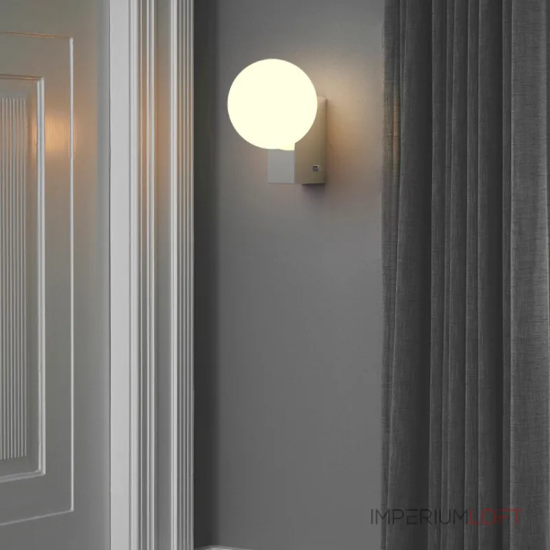 Настенный светильник PACO Chrome от ImperiumLoft