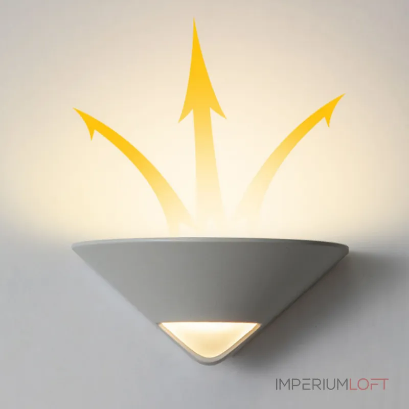 Настенный светильник PITT White 3000К от ImperiumLoft