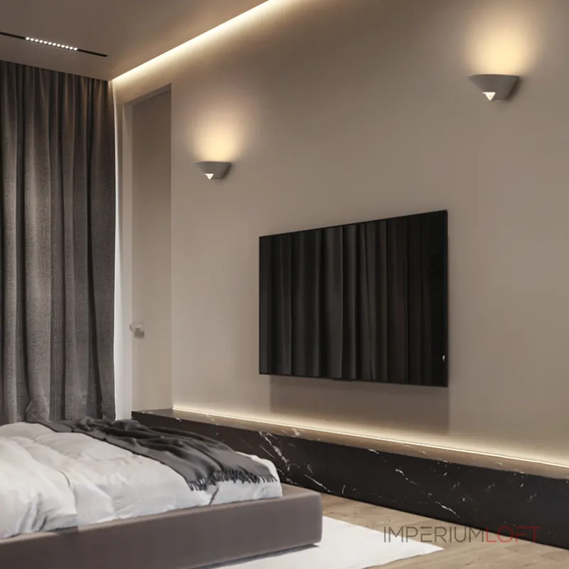 Настенный светильник PITT White 3000К от ImperiumLoft