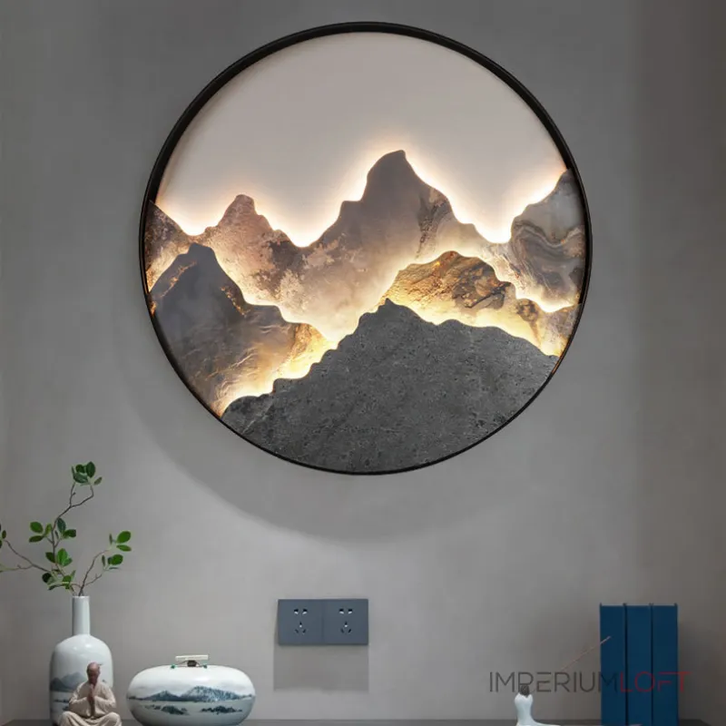 Настенный светильник DAWN D60 Brass от ImperiumLoft