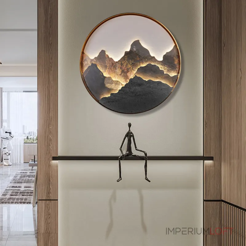 Настенный светильник DAWN D60 Brass от ImperiumLoft