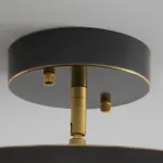 Потолочный светильник BIRK D12 Brass от ImperiumLoft