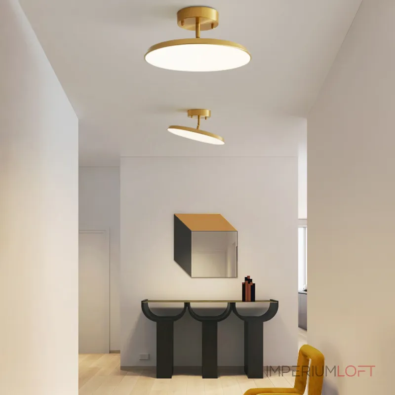 Потолочный светильник BIRK D12 Brass от ImperiumLoft