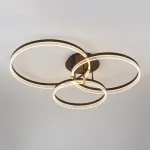 Потолочный светильник ALMER CH D40+50+60 Black от ImperiumLoft