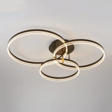 Потолочный светильник ALMER CH D40+50+60 Black Потолочный светильник ALMER CH D40+50+60 Black