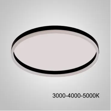 Потолочный светильник MONET D80 Black Трехцветный свет Потолочный светильник MONET D80 Black Трехцветный свет