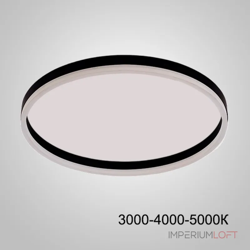 Потолочный светильник MONET D100 Black Трехцветный свет от ImperiumLoft Потолочный светильник MONET D100 Black Трехцветный свет от ImperiumLoft