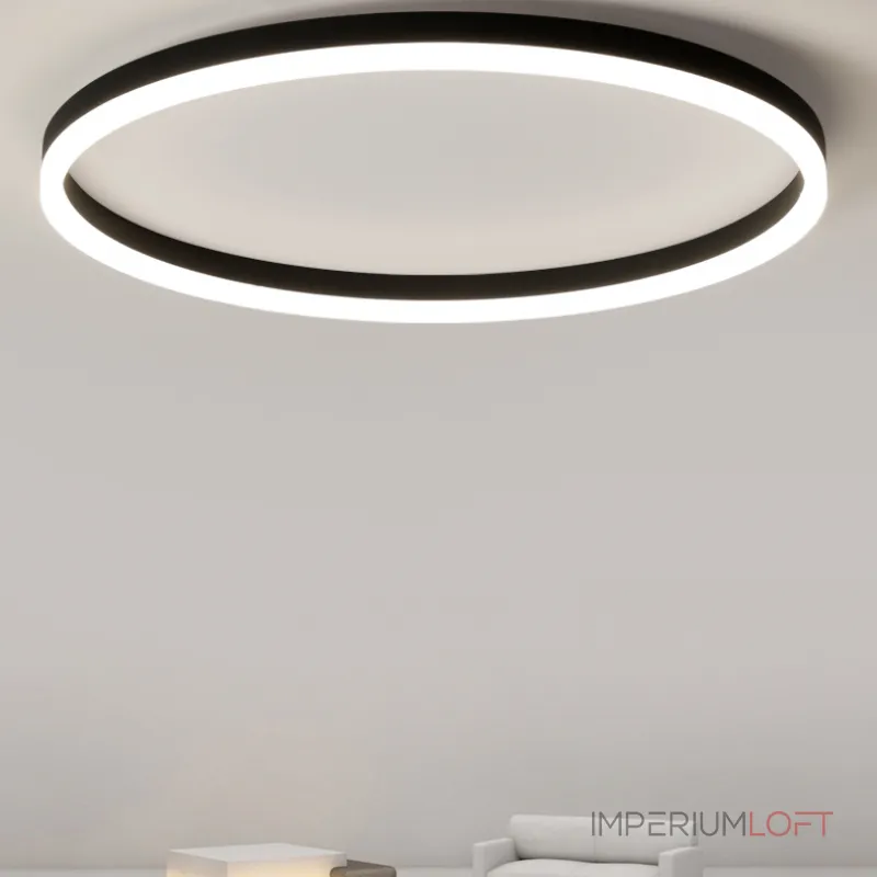 Потолочный светильник MONET D80 Black Трехцветный свет от ImperiumLoft