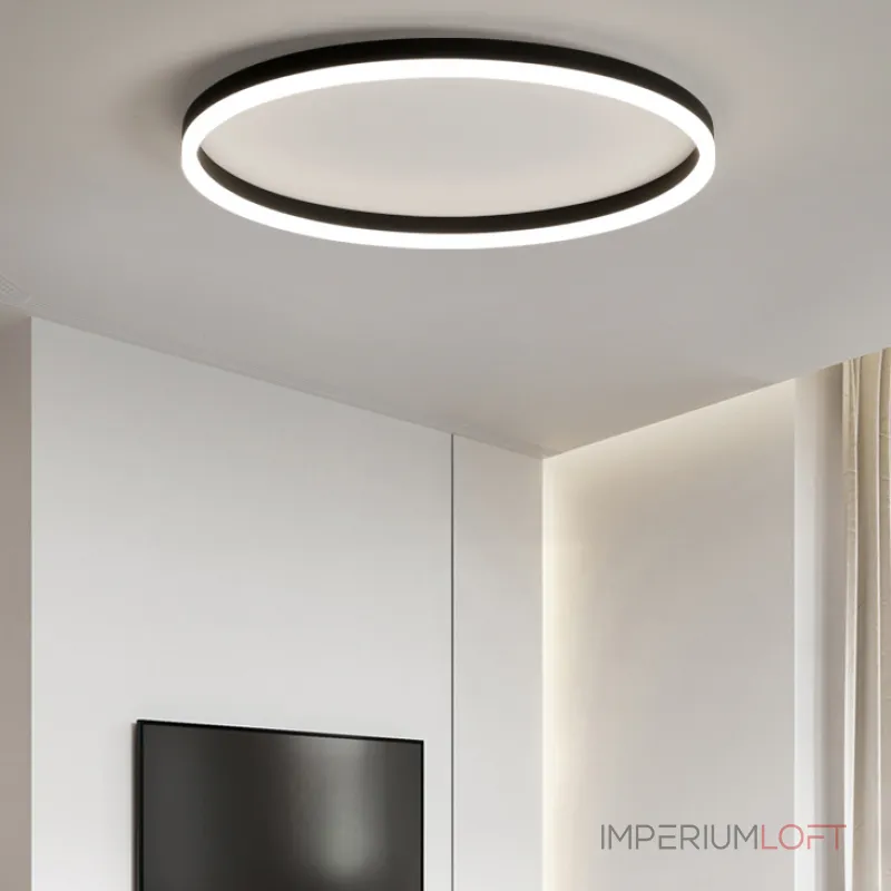 Потолочный светильник MONET D80 Black Трехцветный свет от ImperiumLoft