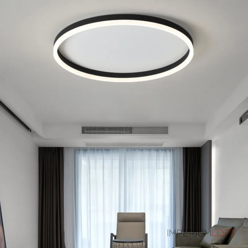 Потолочный светильник MONET D80 Black Трехцветный свет от ImperiumLoft