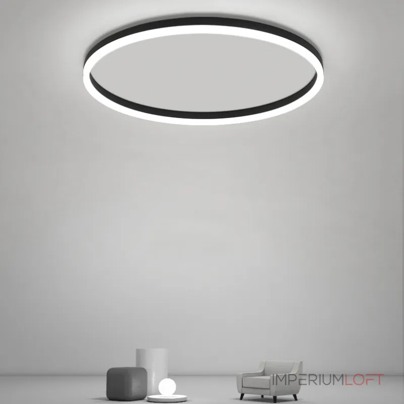 Потолочный светильник MONET D80 Black Трехцветный свет от ImperiumLoft