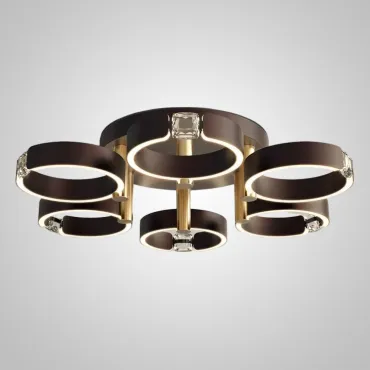 Потолочная люстра SELLIF D CH D80 Brown