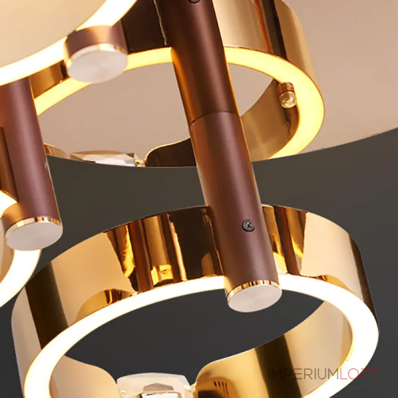 Потолочная люстра SELLIF D CH D90 Brown