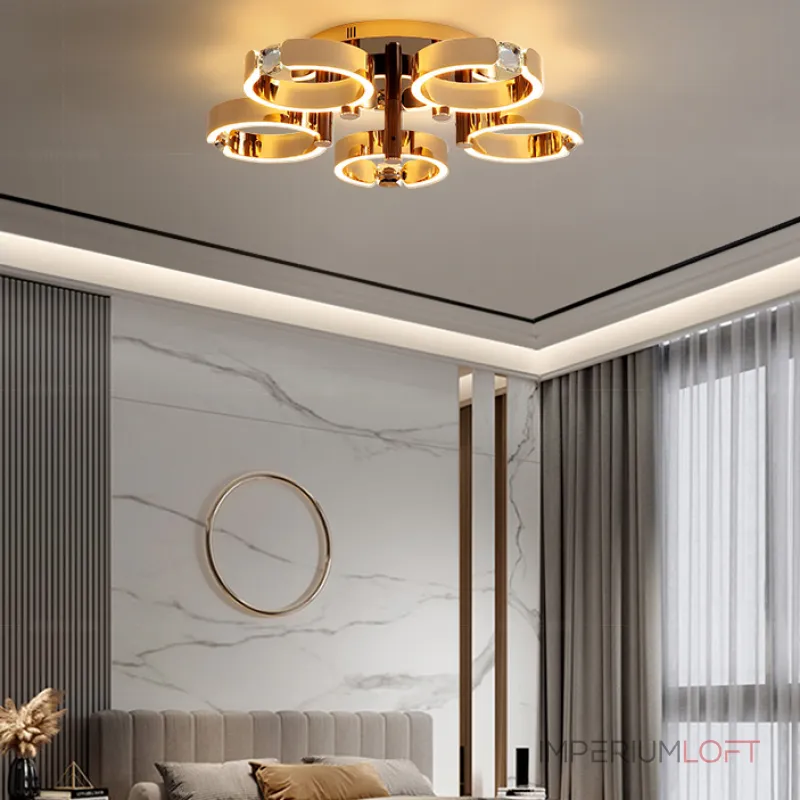 Потолочная люстра SELLIF D CH D90 Brown