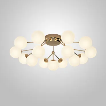 Потолочная люстра MARTIAL L15 Brass