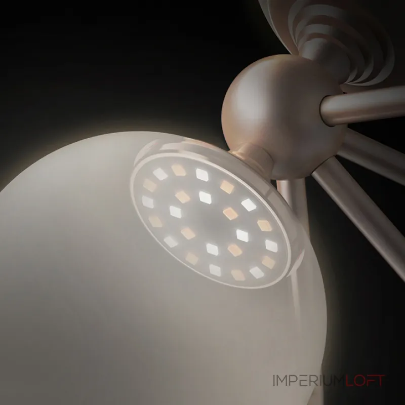 Потолочная люстра MARTIAL L9 Chrome Потолочная люстра MARTIAL L9 Chrome