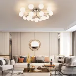 Потолочная люстра MARTIAL L15 Brass