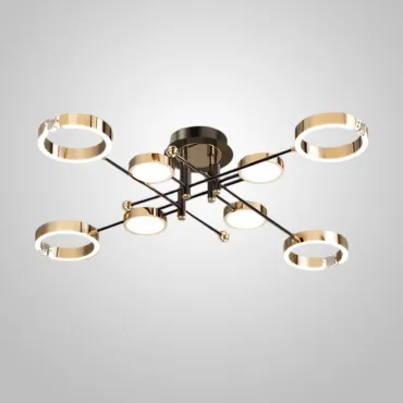 Потолочная люстра SELLIF CH L8 Brass